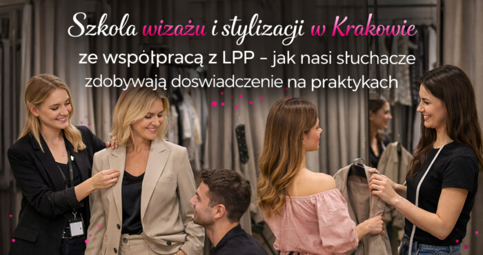 Szkoła wizażu i stylizacji w Krakowie ze współpracą z LPP – jak nasi słuchacze zdobywają na doświadczenie na praktykach