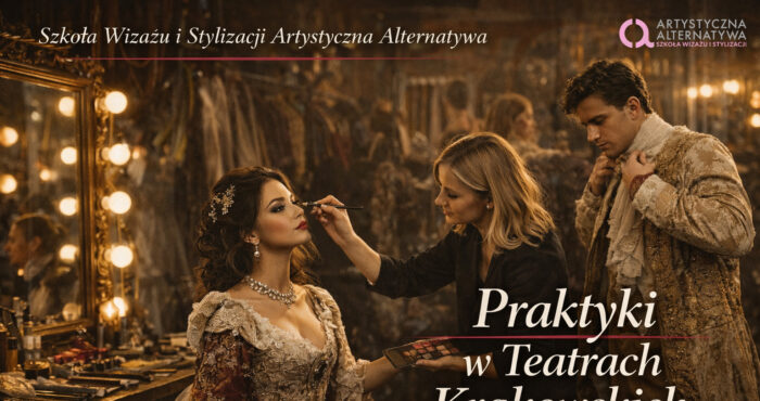Szkoła wizażu i stylizacji w Krakowie – praktyki przy spektaklach dyplomowych Uniwersytetu Frycza w teatrach krakowskich