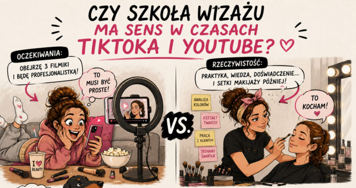 Czy szkoła wizażu ma sens w czasach TikToka i YouTube?